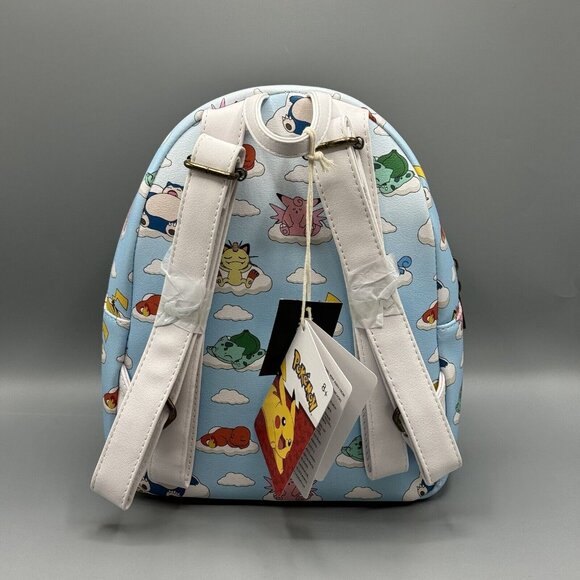 Loungefly Pokemon Sleeping Characters Mini Backpack NEW